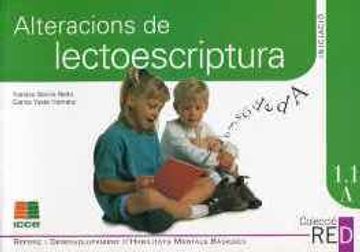 portada Alteracions de lectoescriptura 1: Educació Primària, 6-8 anys (Red (catalan))