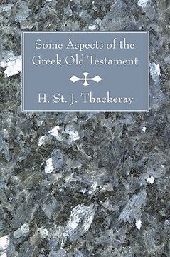 portada some aspects of the greek old testament (en Inglés)
