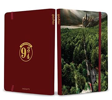 portada Harry Potter Hogwarts Express Softcover Not (Concept Art) (in English)