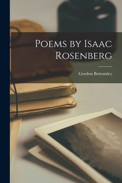 portada Poems by Isaac Rosenberg (en Inglés)