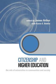 portada citizenship and higher education: the role of universities in communities and society (en Inglés)