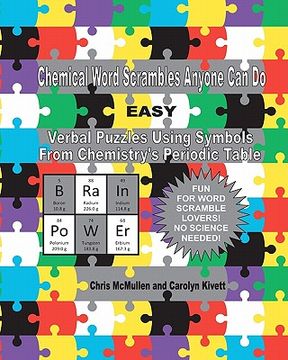 portada chemical word scrambles anyone can do (easy) (in English)
