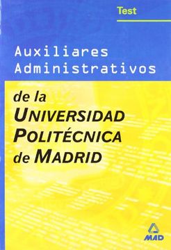 portada Auxiliares administrativos de la universidad politecnica de madrid. Test