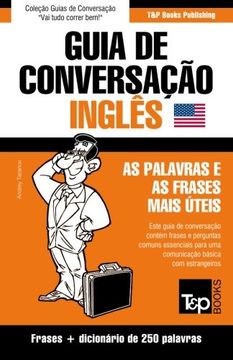 portada Guia de Conversação Português-Inglês e mini dicionário 250 palavras (Portuguese Edition)