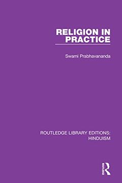 portada Religion in Practice (Routledge Library Editions: Hinduism) (en Inglés)