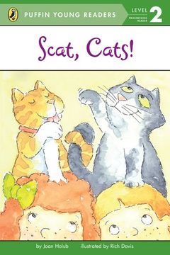 portada Scat, Cats! (Puffin Young Readers, Level 2) 