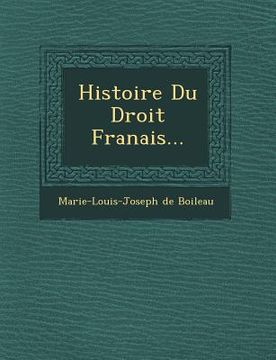 portada Histoire Du Droit Fran Ais... (en Francés)