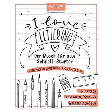 portada I Love Lettering - der Block für Alle Schnell-Starter (in German)