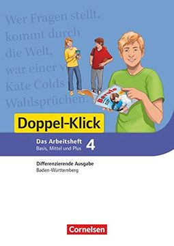 portada Doppel-Klick - Differenzierende Ausgabe Baden-Württemberg: Band 4: 8. Schuljahr - Arbeitsheft mit Lösungen: Für die Schwierigkeitsstufen Basis, Mittel und Plus (en Alemán)