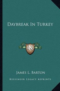 portada daybreak in turkey (en Inglés)