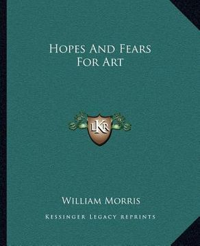 portada hopes and fears for art (in English)