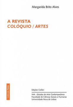 portada A REVISTA COLÓQUIO/ARTES