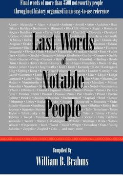 portada last words of notable people (in English)
