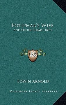 portada potiphar's wife: and other poems (1892) (en Inglés)