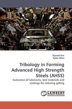 portada tribology in forming advanced high strength steels (ahss) (en Inglés)