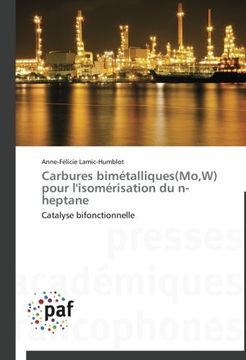 portada Carbures Bimetalliques(mo, W) Pour L'Isomerisation Du N-Heptane