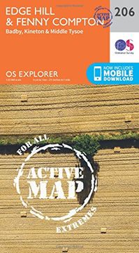 portada Edge Hill and Fenny Compton 1 : 25 000 (OS Explorer Map)