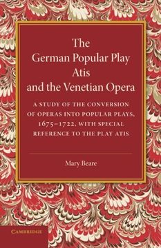 portada The German Popular Play 'atis' and the Venetian Opera 
