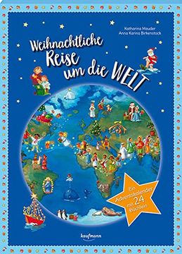 portada Weihnachtliche Reise um die Welt ein Adventskalender mit 24 Büchlein (in German)