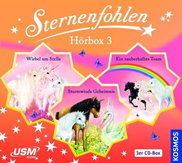 portada Die Grosse Sternenfohlen Hoerbox Folgen 7-9 (3 Audio Cds) (en Alemán)