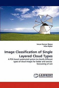 portada image classification of single layered cloud types (in English)