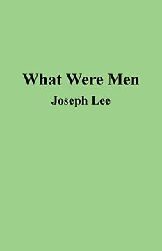 portada What Were men (en Inglés)