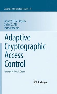 portada adaptive cryptographic access control (en Inglés)