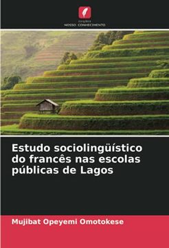 portada Estudo Sociolingüístico do Francês nas Escolas Públicas de Lagos (en Portugués)