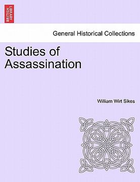 portada studies of assassination (en Inglés)