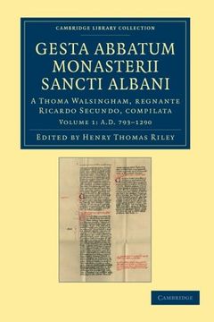 portada Gesta Abbatum Monasterii Sancti Albani 3 Volume Set: Gesta Abbatum Monasterii Sancti Albani - Volume 1 (Cambridge Library Collection - Rolls) (in English)