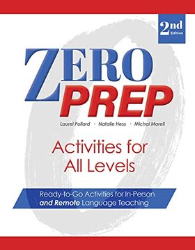 portada Zero Prep Activities for all Levels: Ready-To-Go Activities for In-Person and Remote Language Teaching (en Inglés)