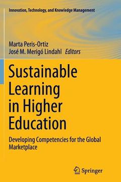 portada Sustainable Learning in Higher Education: Developing Competencies for the Global Marketplace (en Inglés)