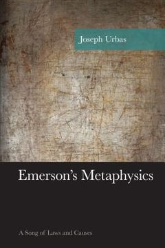 portada Emerson's Metaphysics: A Song of Laws and Causes (en Inglés)