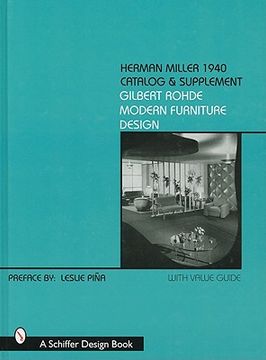 portada herman miller 1940 catalog & supplement: gilbert rohde modern furniture design (en Inglés)