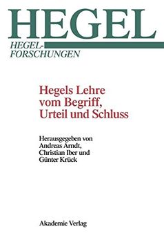 portada Hegels Lehre vom Begriff, Urteil und Schluss (Hegel-Forschungen) (in German)