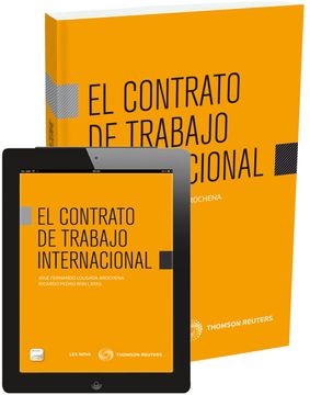 portada El Contrato de Trabajo Internacional (Papel + E-Book) (Monografías - lex Nova)