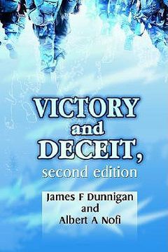 portada victory and deceit: deception and trickery at war (en Inglés)