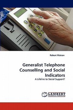 portada generalist telephone counselling and social indicators (en Inglés)