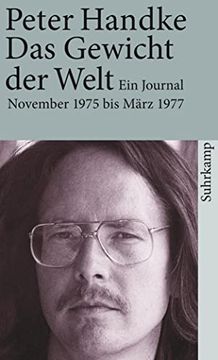 portada Das Gewicht der Welt: Ein Journal (November 1975 - Mã¤Rz 1977) (in German)
