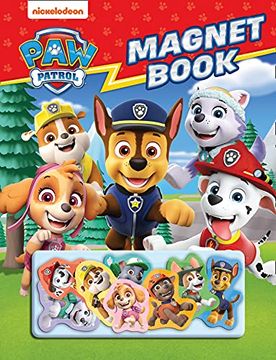 portada Paw Patrol Magnet Book: With Magnetic paw Patrol Characters! (en Inglés)