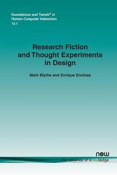 portada Research Fiction and Thought Experiments in Design (en Inglés)