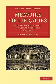portada Memoirs of Libraries 3 Volume Paperback Set: Memoirs of Libraries: Volume 1 Paperback (Cambridge Library Collection - History of Printing, Publishing and Libraries) (en Inglés)