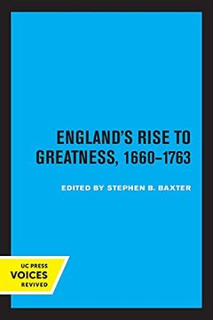 portada England'S Rise to Greatness, 1660-1763 (Clark Library Professorship, Ucla) (in English)