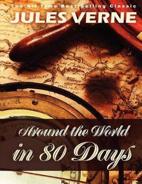 portada Around The World In Eighty Days (en Inglés)