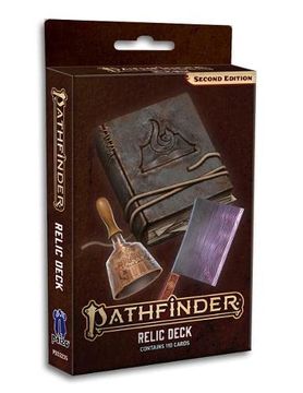 portada Pathfinder Rpg: Relics Deck (P2) – Plan out the Powers of Your Pathfinder Second Edition Relic and Keep as a Handy Reminder of What Mighty Feats it can Accomplish! 