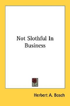 portada not slothful in business (in English)