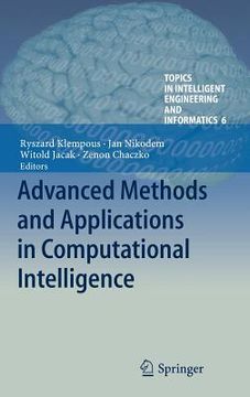 portada Advanced Methods and Applications in Computational Intelligence (en Inglés)