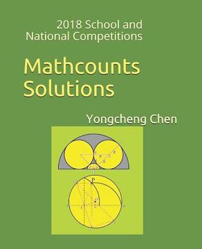 portada Mathcounts Solutions: 2018 School and National Competitions (en Inglés)