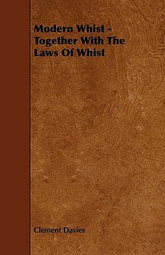 portada modern whist - together with the laws of whist
