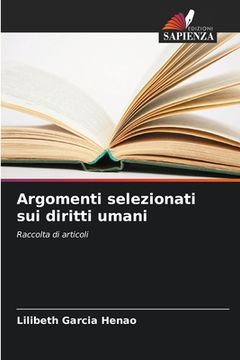 portada Argomenti selezionati sui diritti umani (en Italiano)